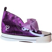 Wholesale - JOJO GLITTERY SEQUIN PENCIL POUCH W/BOW C/P 6, UPC: 191537068042